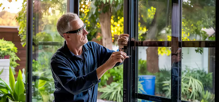 Replacing Sliding Door Lock Benton